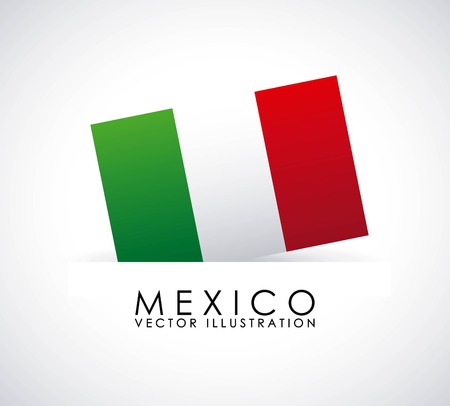 Mexico design over white background, vector illustrationのイラスト素材