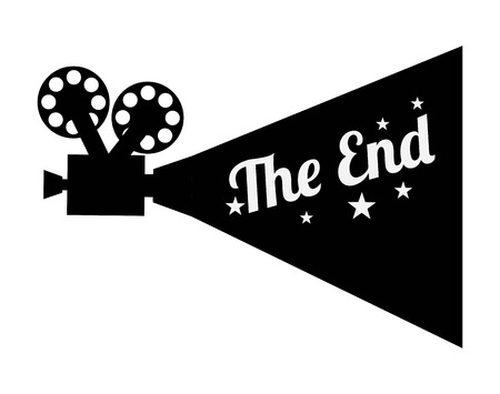 Cinema design over white background, vector illustrationのイラスト素材