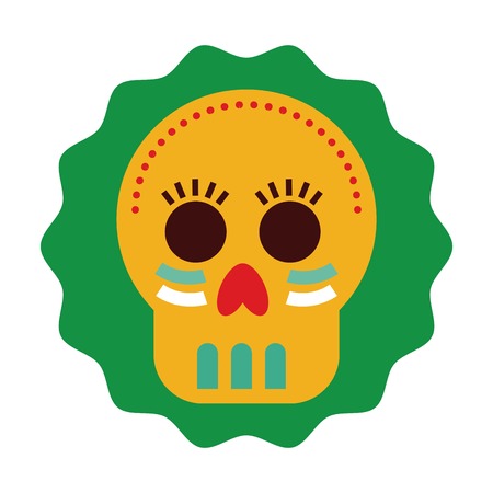 Mexico design over white background, vector illustrationのイラスト素材