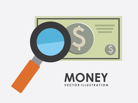 Business design over white background, vector illustrationのイラスト素材