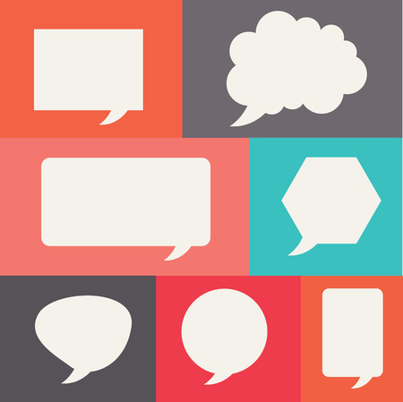 Bubble design over colorful background, vector illustrationのイラスト素材