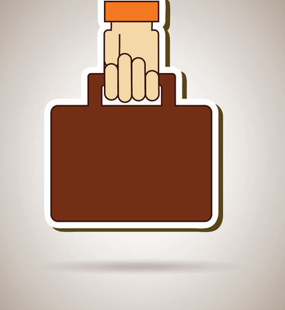 Icon desing over beige background, vector illustrationのイラスト素材