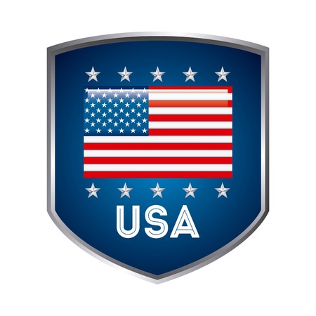 USA design over white background, vector illustrationのイラスト素材