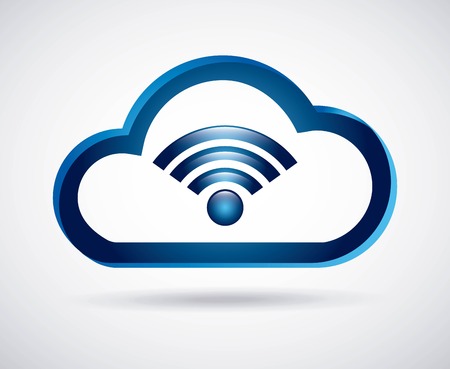 Technology design over gray background, vector illustrationのイラスト素材