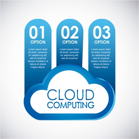 Technology design over gray background, vector illustrationのイラスト素材