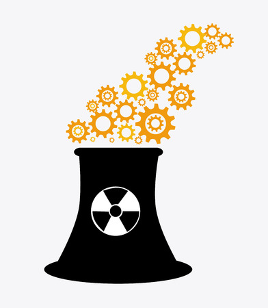 Industry design over  white background, vector illustrationのイラスト素材