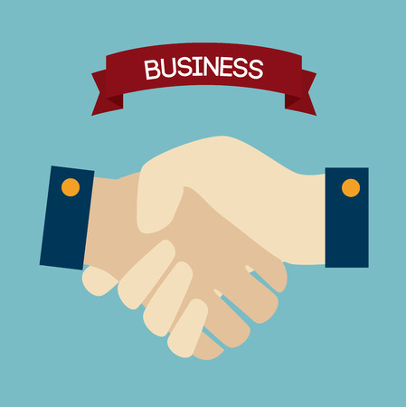 Teamwork design over blue background, vector illustrationのイラスト素材