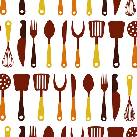 Kitchen design over white background, vector illustrationのイラスト素材