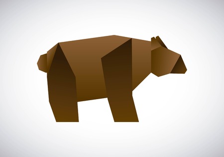 Animal design over gray background, vector illustrationのイラスト素材