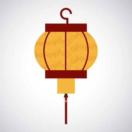 Lamp design over gray background, vector illustrationのイラスト素材