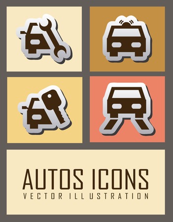 Transport design over gray background, vector illustrationのイラスト素材