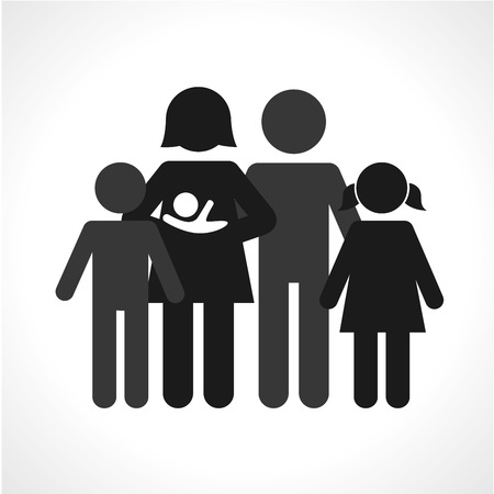 People design over white background, vector illustrationのイラスト素材