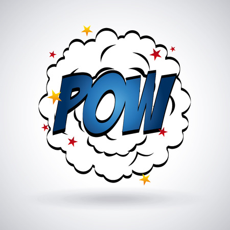 Pop art design over gray background, vector illustrationのイラスト素材