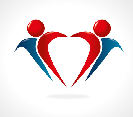 People design over white background, vector illustrationのイラスト素材