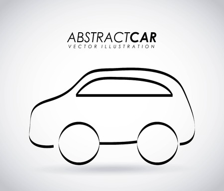 Transport design over gray background, vector illustrationのイラスト素材