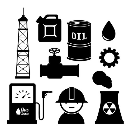 Industry design over white backgroundのイラスト素材