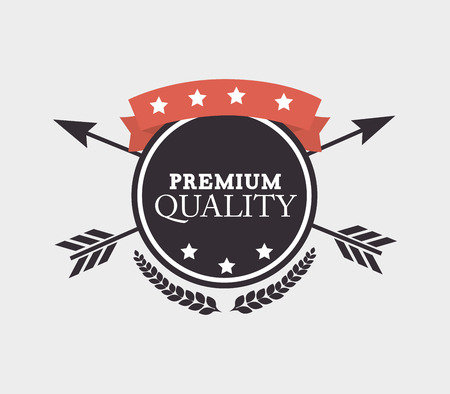 Label design over gray background,vector illustrationのイラスト素材