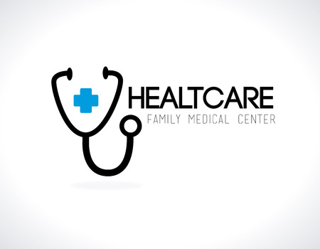 Medical design over white background,のイラスト素材