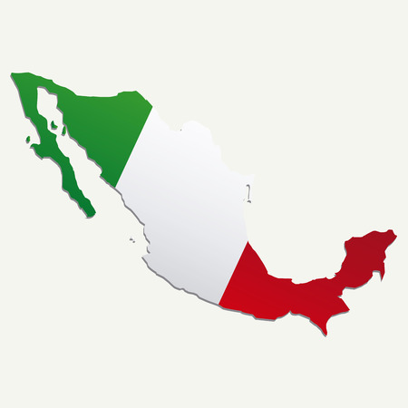 Mexico design over white background,vector illustrationのイラスト素材