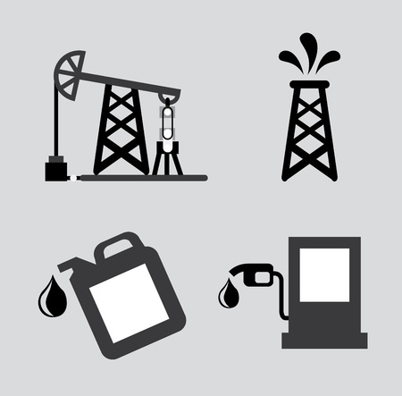Industry design over brown background, vector illustrationのイラスト素材