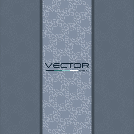 Label design over gray background, vector illustrationのイラスト素材