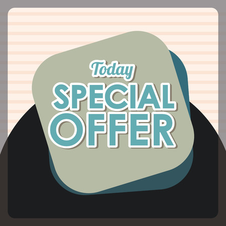 Shopping design over beige background, vector illustrationのイラスト素材