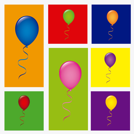 Birthday design over white background, vector illustrationのイラスト素材