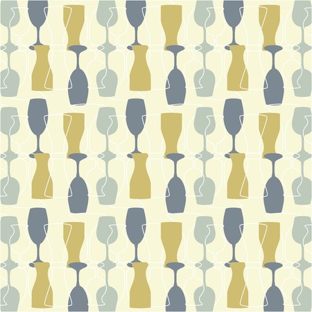 Drinks design over beige background, vector illustrationのイラスト素材