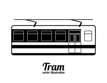 Transport design over white background, vector illustrationのイラスト素材