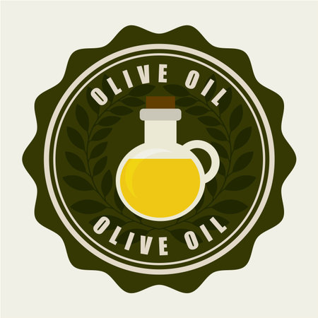 Olives design over white background, vector illustrationのイラスト素材