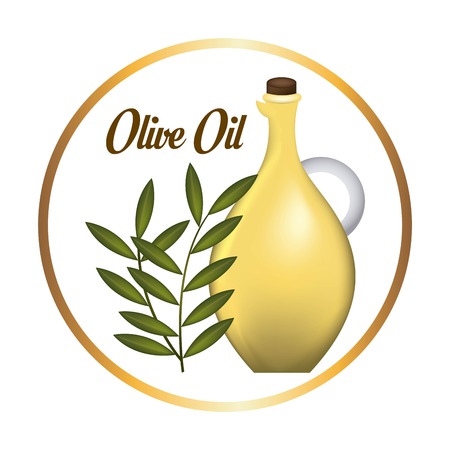 Olives design over white background, vector illustrationのイラスト素材