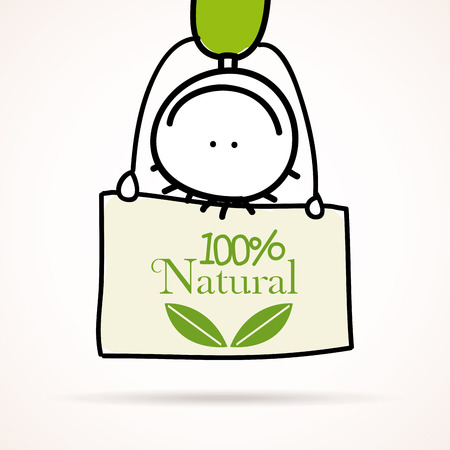 Label design over white background, vector illustrationのイラスト素材