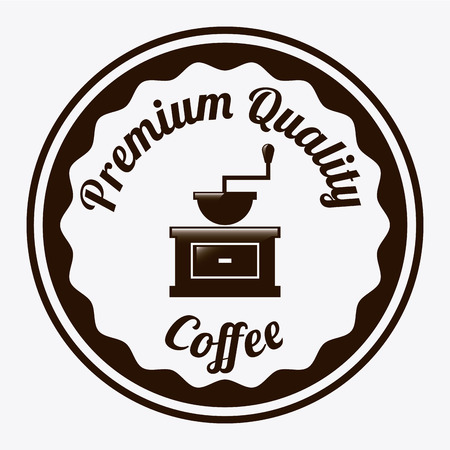 coffee design over white background vector illustrationのイラスト素材