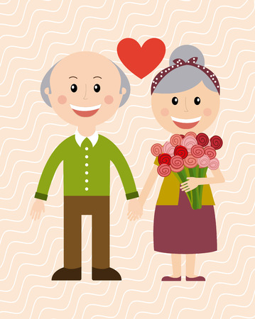family design over pink background vector illustrationのイラスト素材