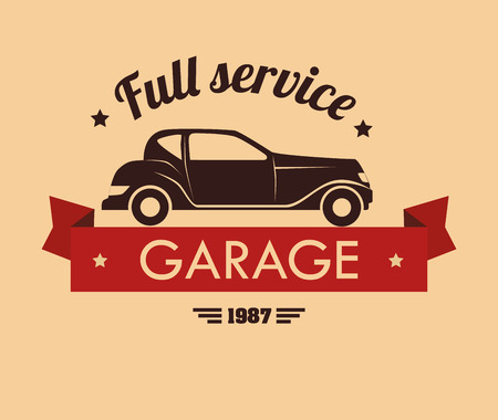 Transport design over beige background, vector illustrationのイラスト素材