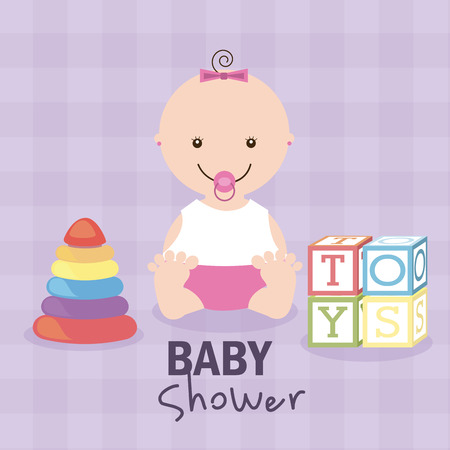 toy design over purple, background vector illustrationのイラスト素材