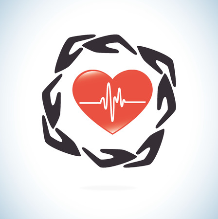 Insurance design over white background, vector illustrationのイラスト素材