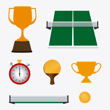 Sport design over white background, vector illustrationのイラスト素材