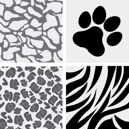 animal design over pattern background vector illustrationのイラスト素材