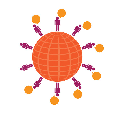 teamwork design over white background vector illustrationのイラスト素材