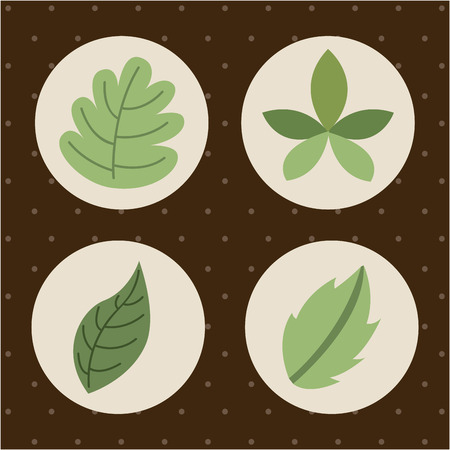 flowers design over brown background vector illustrationのイラスト素材