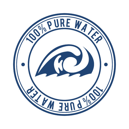 water design over white background vector illustrationのイラスト素材