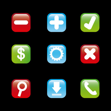 business design over black background vector illustrationのイラスト素材