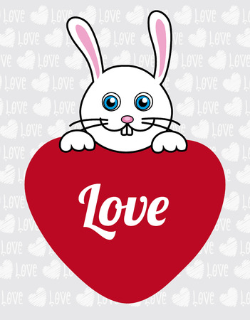 Pet design over gray background, vector illustrationのイラスト素材