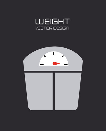 Fitness design over black background, vector illustrationのイラスト素材