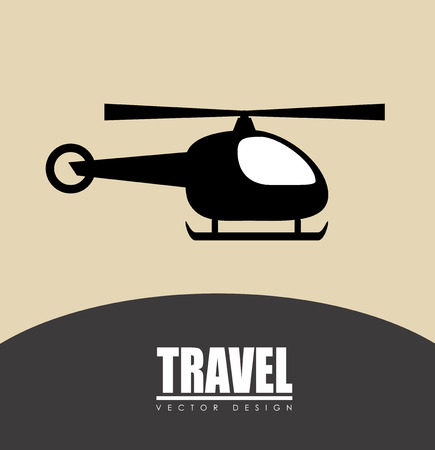 Transport design over landscape background, vector illustrationのイラスト素材