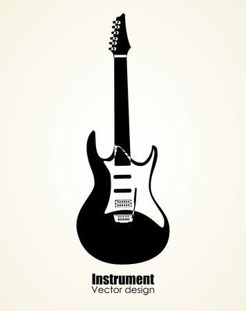 Music design over white background, vector illustrationのイラスト素材