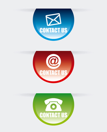 communication design over white background vector illustrationのイラスト素材
