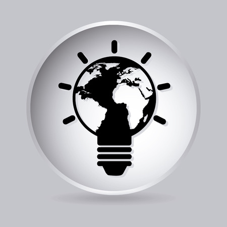 eco design over background vector illustrationのイラスト素材