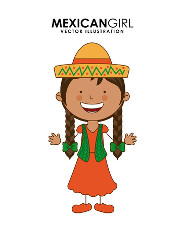 diversity of races over white  background vector illustrationのイラスト素材